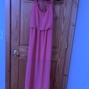 Socialite Pink Maxi Dress
